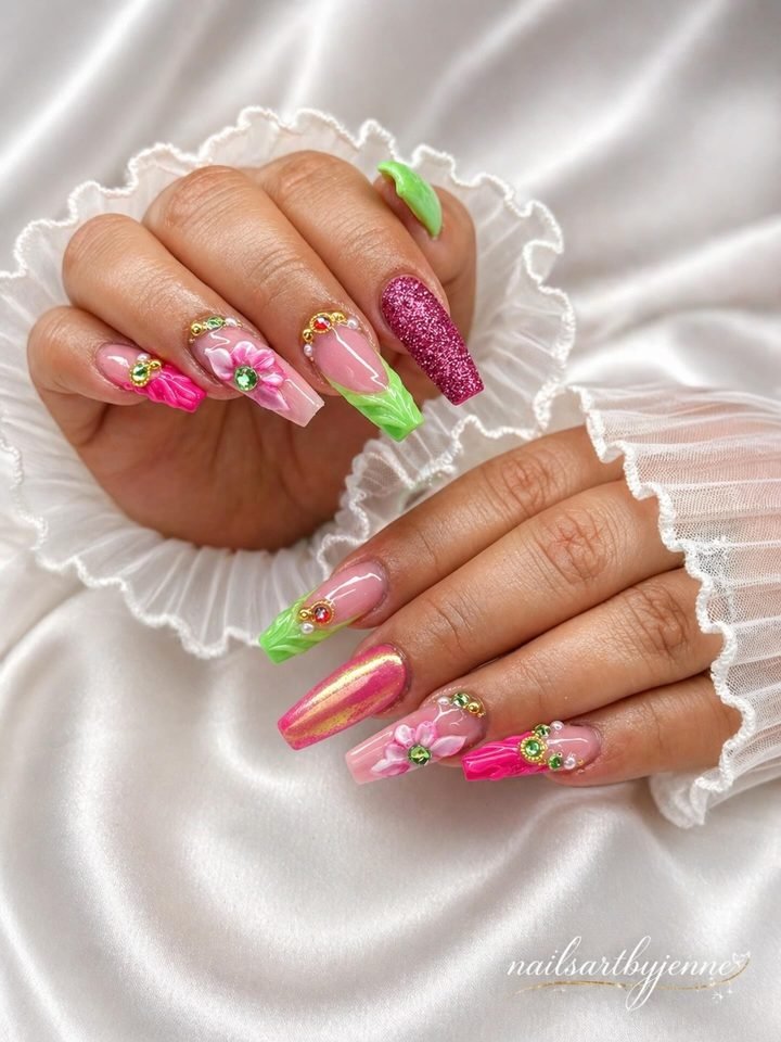 Vibrant nail art set, Winchester VA