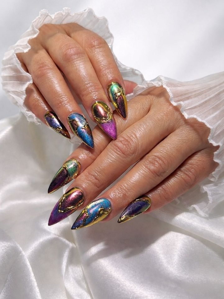 Nude ombré set with crystals, Winchester VA